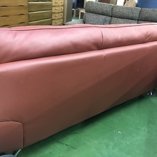 ニトリ　３人掛本革ソファ　ロゾ 