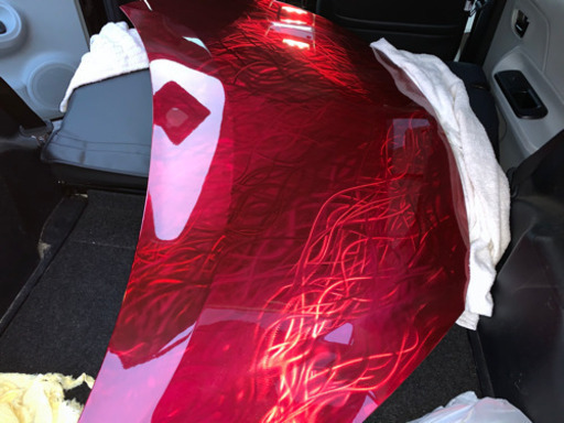 Aqua前期 グラインダータトゥーボンネット れん 北九州の外装 車外用品の中古あげます 譲ります ジモティーで不用品の処分