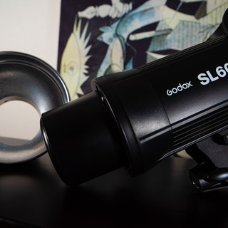 GODOX SL-60W ビデオカメラライト LEDスタジオライト 5600±300K Bowens