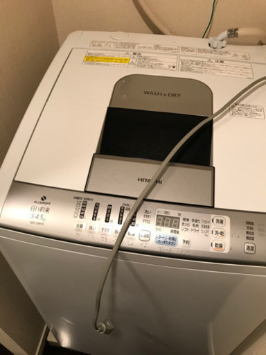 HITACH 白い約束　洗濯乾燥機8キロ