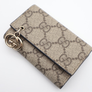 《GUCCI/GGスプリーム》ベージュダスティローズ 21111 Aランク 極美