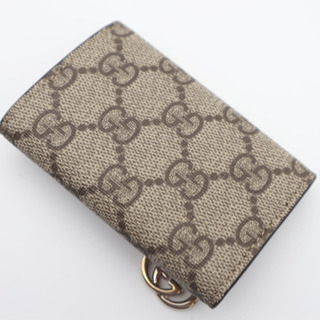 《GUCCI/GGスプリーム》ベージュダスティローズ 21111 Aランク 極美