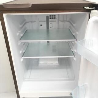 中古 138L 2ドア冷蔵庫 2017年製 人気のブラウン 6ヶ月保証付き【型番 ...