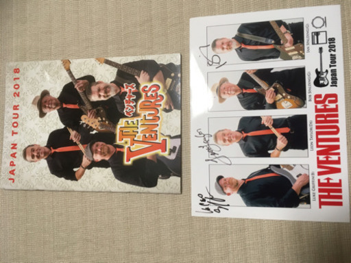 ベンチャーズ ジャパンツアー2018 サイン他 www.inversionesczhn.com