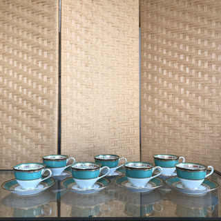 美品ノリタケ HANA RINSU ティーカップ7脚