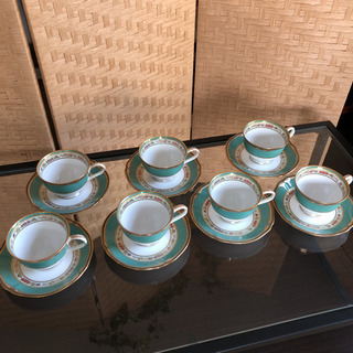 美品ノリタケ  HANA RINSU ティーカップ7脚