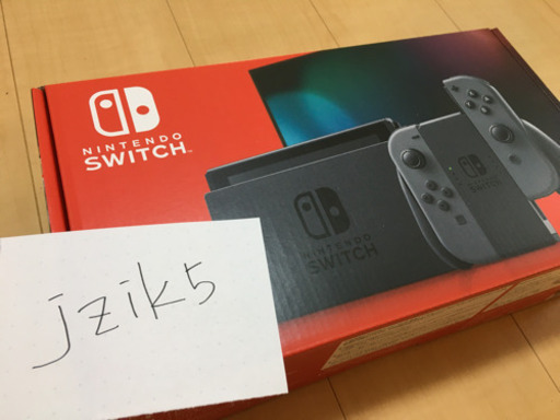 即日お渡し可能　Nintendo Switch のグレー　新品未開封　新型　早い者勝ち