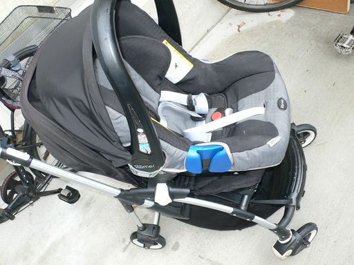 Bugaboo Bee + Plus, Front Bar \u0026 Roemer Baby-Safe Seat 一式 バガブービープラス レーマー ベビーカー ストローラー ベビーシート