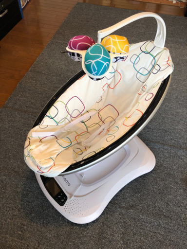 【最終値下げしました】4moms mamaRoo4.0 プラッシュ　　ママルー　バウンサー