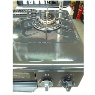 美品 2019年製 ガステーブル LPガス】幅56㎝ パロマ IC-S37-R