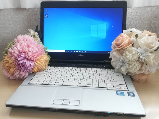 (お打合せ中)ノートパソコンA 富士通 LIFEBOOK S751/C CPU:core i5 メモリ:4GB HDD:250GB OS:Windows10Pro(64bit) 14型 無線LAN有(Wi-Fi子機アダプター付き) 光学ドライブ内蔵