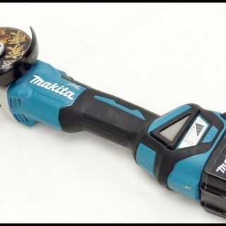 中古 マキタ 18V 100mm GA412D ディスクグラインダー バッテリー 5.0Ah (BL1850) makita
