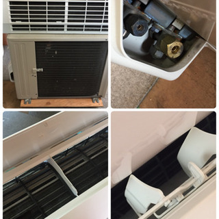 A41【訳アリ大特価！分解洗浄済】 SHARP 6畳エアコン AY-H22N