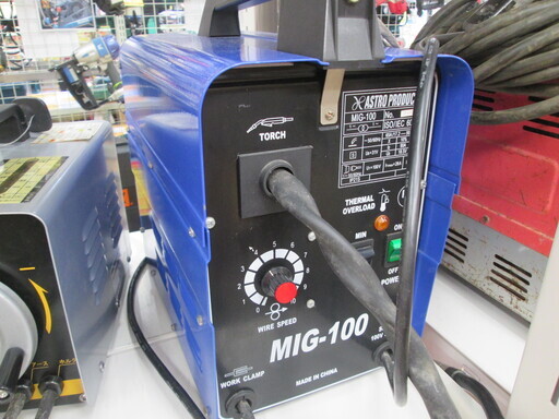 アストロ　半自動溶接機　MIG-100　中古品