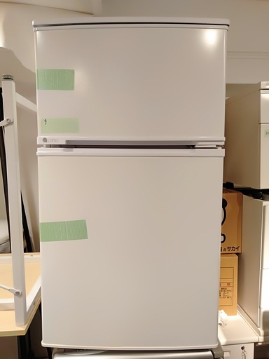【スーパーセール】２ドア冷蔵庫(2017年製）＋4.5kg洗濯機(2016年製)セット＋大阪府内送料込み【高年式】