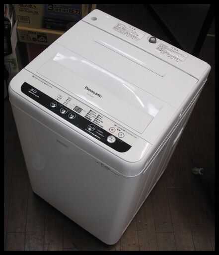 日曜に値引き！2016年製★Panasonic　5㎏　洗濯機【NA-F50B9】