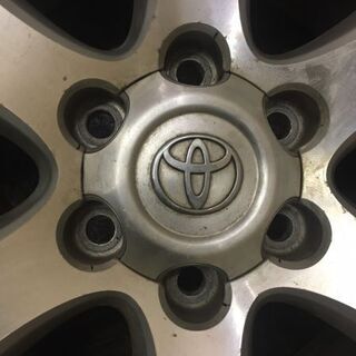 TOYOTA トヨタ 120系 ランクルプラド 純正ホイール 17インチ 4本 7.5 