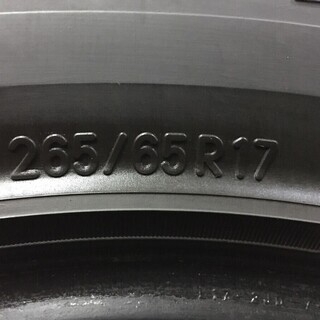 TOYO TRANPATH 265/65R17 17インチ 夏タイヤ 4本 2016年製 ランドクルーザープラド ハイラックスサーフ等 (TG348) クレジットカード QR決済可能