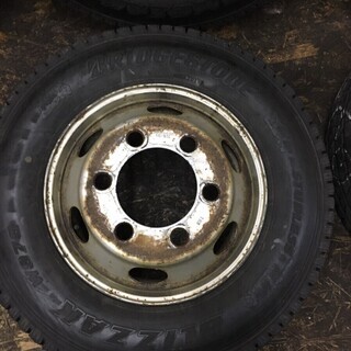 BS BLIZZAK W979 205/80R17.5 120/118L LT】トラック 6本【TOPY DMM 