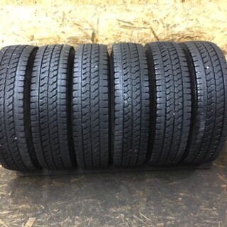 BS BLIZZAK W979 205/80R17.5 120/118L LT】トラック 6本【TOPY DMM 