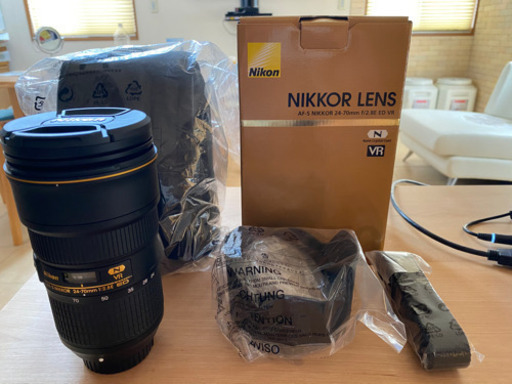 【最終値下げ!!!】【新品同様】Nikon AF-S NIKKOR 24-70mm f/2.8E ED VR