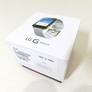 未使用品◇LGエレクトロニクス/G Watch LG-W100 ...