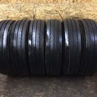 YOKOHAMA LT151R 225/85R16 121/119L LT 12PR 16インチ トラックタイヤ 夏 6本 2014年製 バリ溝 即決有 キャンター等　(TU68) クレジットカード QR決済可能