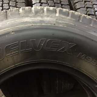 TOYO DELVEX M934 225/85R16 121/119L LT 16インチ トラックタイヤ 冬 4本 2015年製 バリ溝 キャンター等 (TW75) クレジットカード QR決済可能