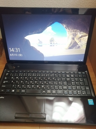 NEC 第3世代CPU搭載 メモリ4G HDD320G CD/DVD読み書き　大画面15.6インチ Webカメラ内蔵　テンキー Wifi対応 最新Windows10搭載
