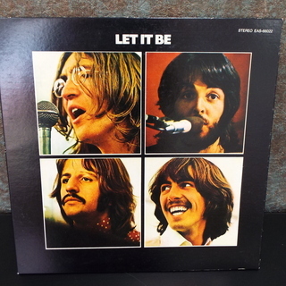 ビートルズ　レコード　LET IT BE