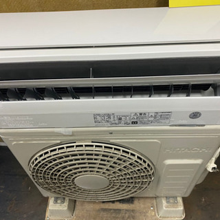 K063☆HITACHI製☆2017年製冷暖房兼用エアコン6畳用☆3カ月間保証付き