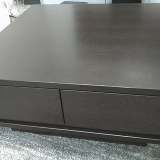 IDC大塚家具 桐製 センターテーブル 引き出し収納付き 10万円
