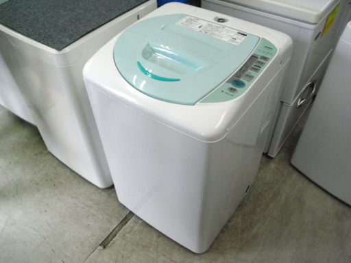 洗濯機 4.2kg 2007年製 サンヨー ASW-LP42B SANYO ホワイト - 生活家電