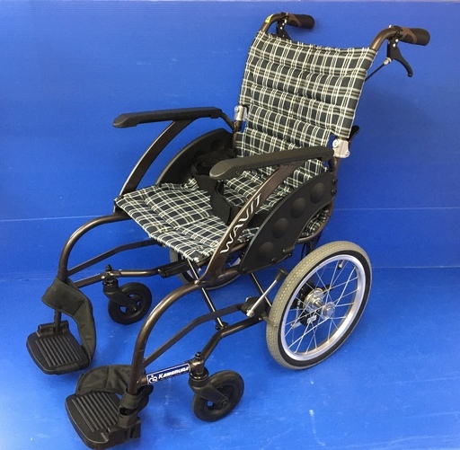 介助式車いす 標準型 WA16-42A カワムラサイクル　車椅子　車イス