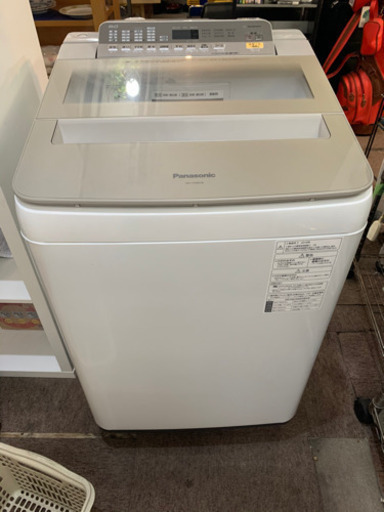 Panasonic 全自動洗濯機　NA-FA80H6 2018年製
