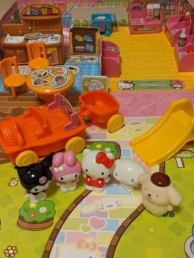 サンリオおもちゃ　ハローキティ　マイメロディ　シナモンロール　ポムポムプリン　クロミ