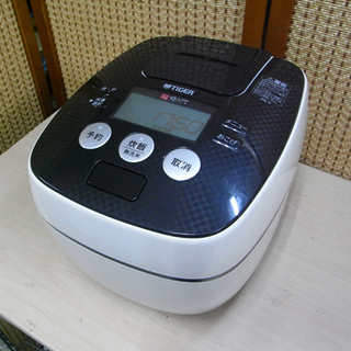 炊飯器 IH圧力釜 5.5合炊 2016年製 タイガー JPB-G101 TIGER ホワイト 炊飯器 IH圧力釜 5.5合炊 2016年製 タイガー JPB-G101 TIGER ホワイト