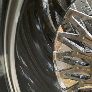 値引き❗️❗️早い者勝ち❗️❗️ロクサーニ　パヴォーネブラックポリッシュ　タイヤ、ホイル4本組☆