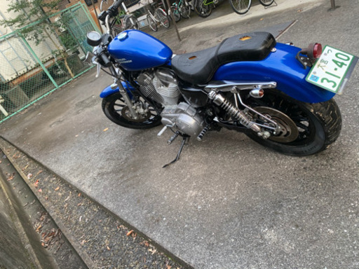 ハーレーダビットソン　XL883 ワンオーナー車