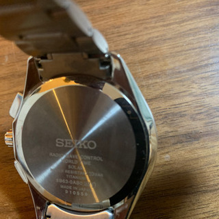 電波腕時計【SEIKO】値下げしました。