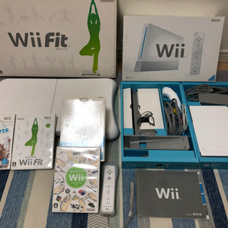 【終了】Wii本体とWiiボードなどのセット