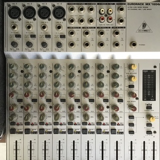 BEHRINGERミキサー、K・Garage PA SET ミキサーアンプ3台とスピーカー2 