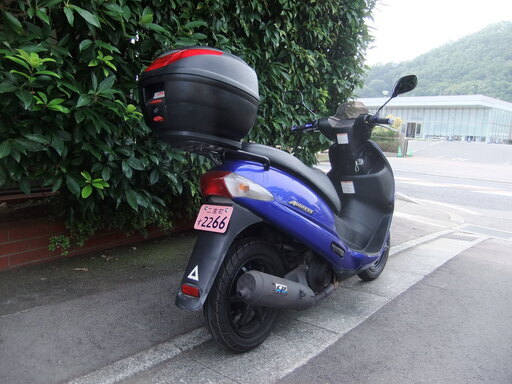 スズキ アドレス110 中古実動美車 バッテリーフル充電済み リアBOX