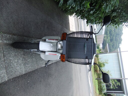 スズキ スーパーモレ50 実動美車 バッテリー新品交換済み グリップ新品