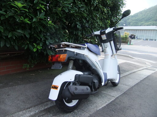 スズキ スーパーモレ50 実動美車 バッテリー新品交換済み グリップ新品