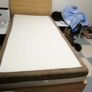 シングルベッド　木製　値下げしました