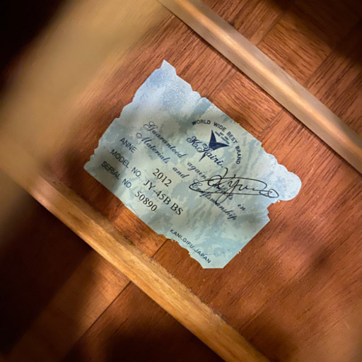 k.yairi jy-45b 純正ハードケース付き