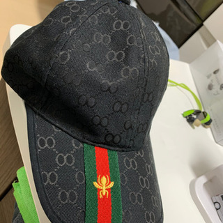 GUCCI 帽子 黒 値下げ相談受け付けます！