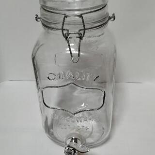蛇口付きガラス瓶