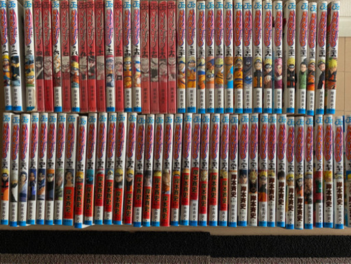 引き取り先決定 ナルトnaruto 全巻セット バロ 東静岡のマンガ コミック アニメの中古あげます 譲ります ジモティーで不用品の処分